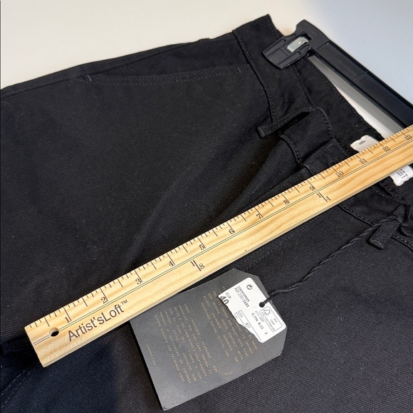 Mango Black Denim Jeans NWT Size 8 - Picture 6 of 8